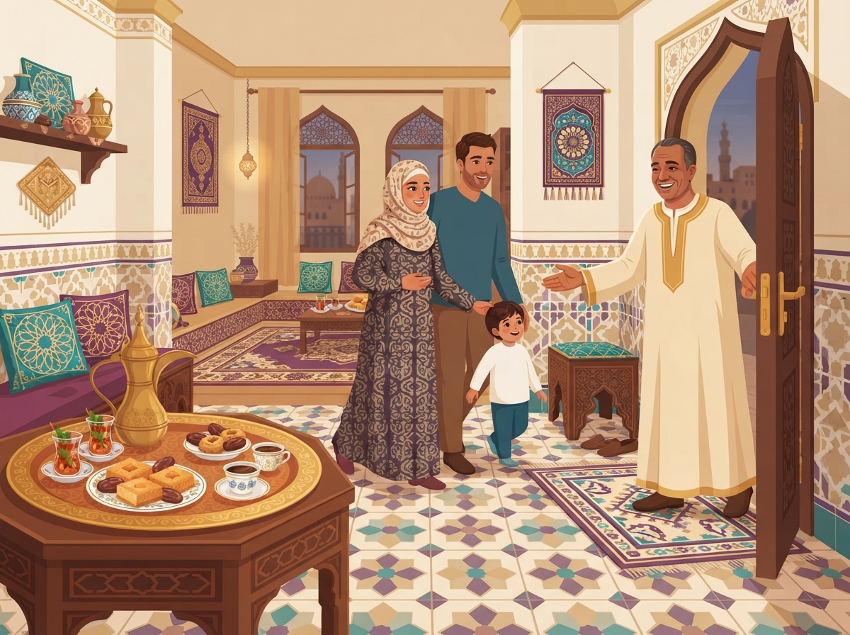 Hospitality & Visiting illustration
