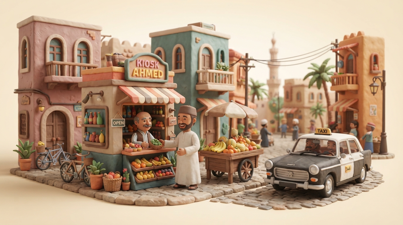 Egyptian street scene