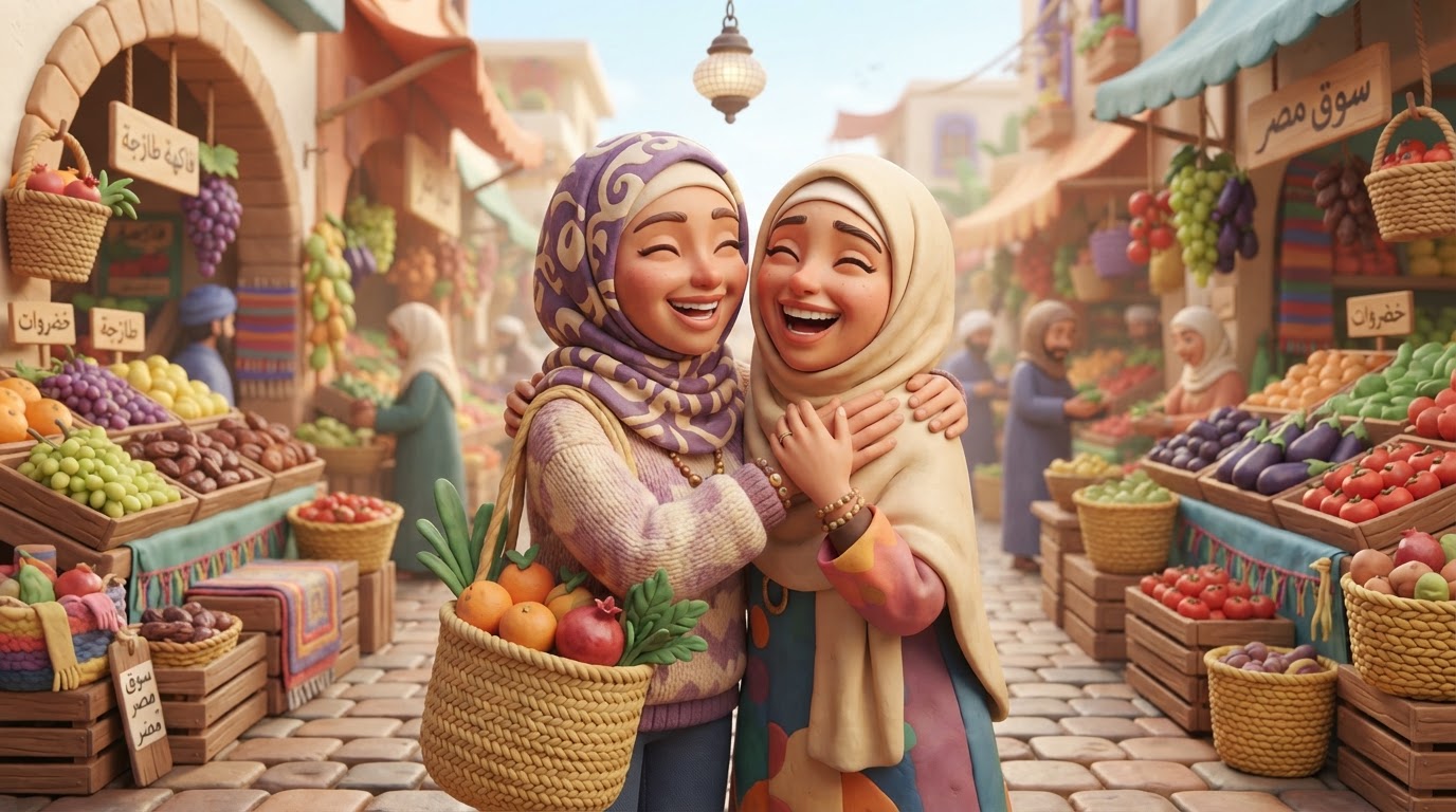 Catching Up at the Market