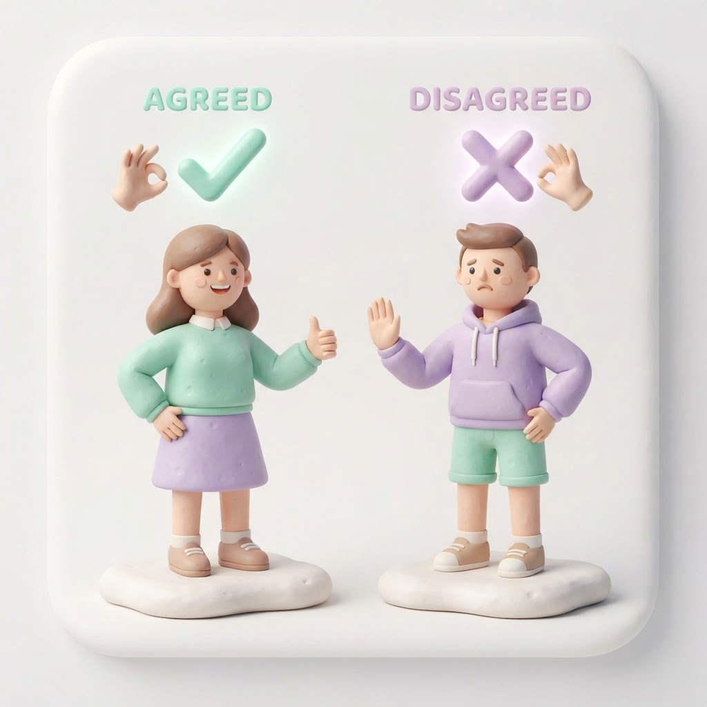 Agreeing & Disagreeing