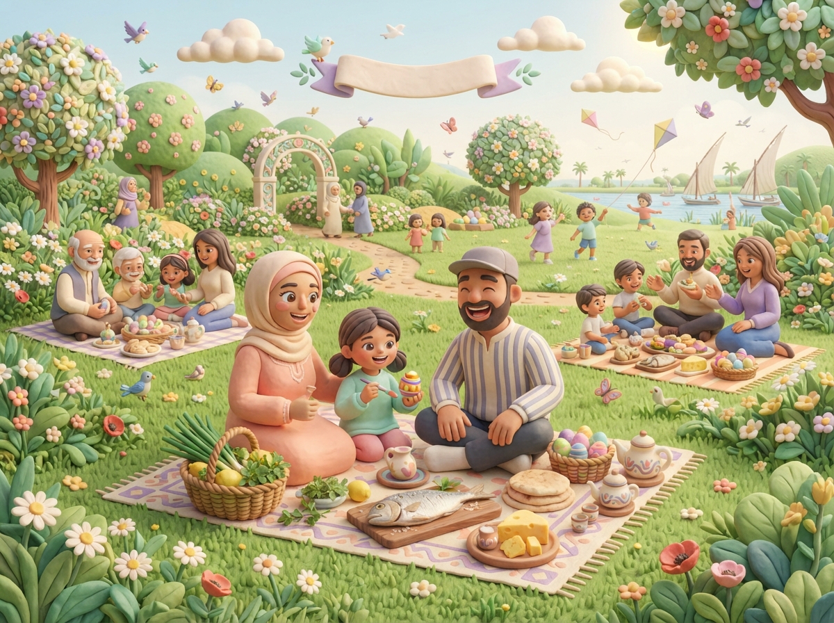 Sham El Nessim illustration