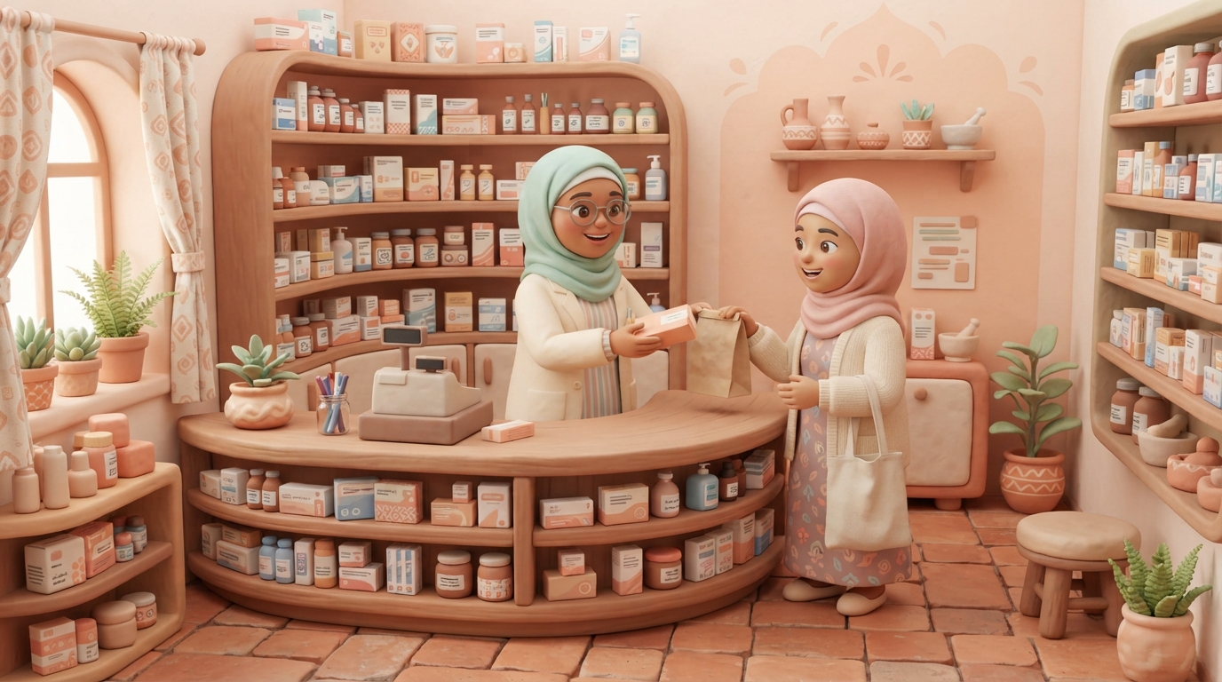 At the Pharmacy