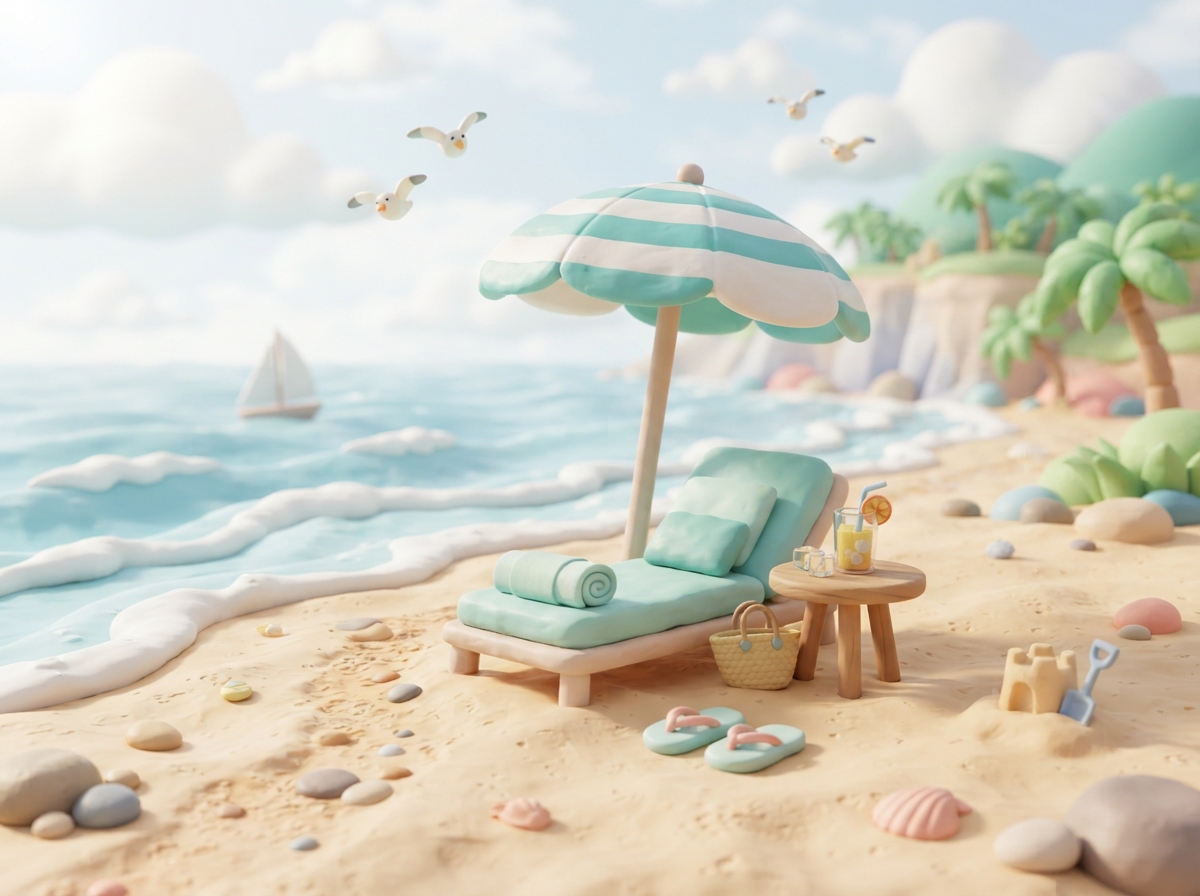 At the Beach