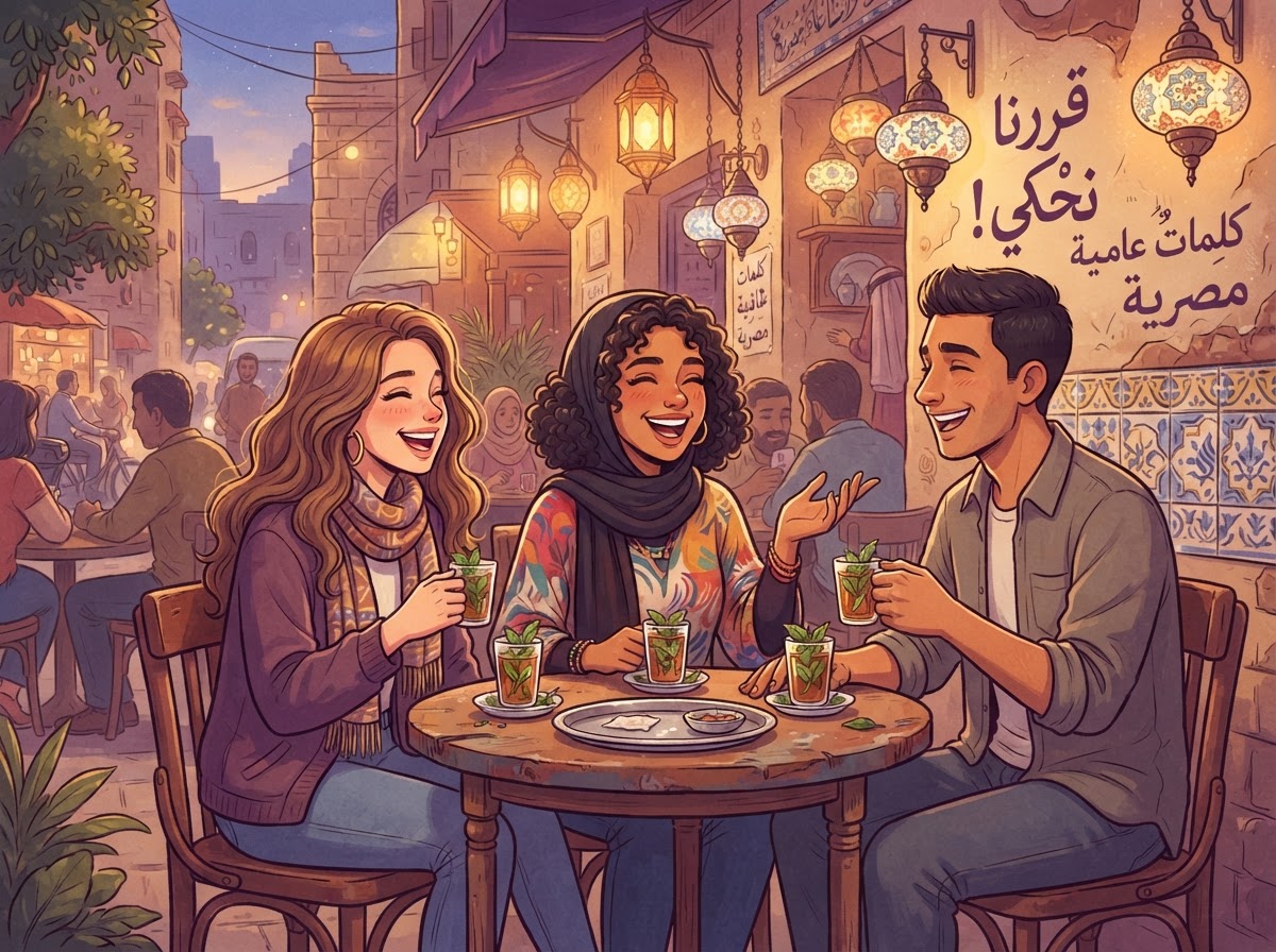 Egyptian Slang illustration