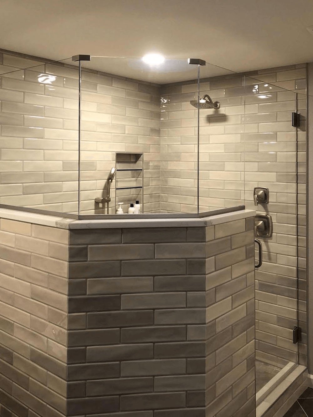 Custom shower enclosure