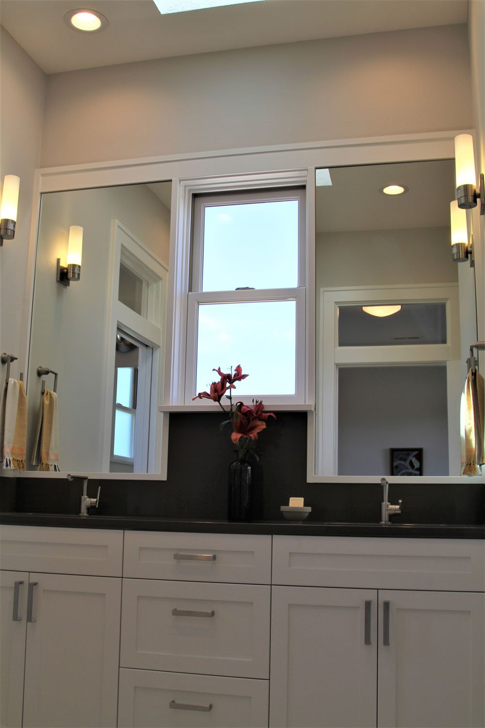 Custom mirror installation