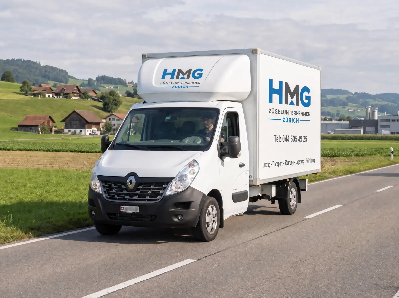 HMG Zügelunternehmen Zürich Fahrzeug