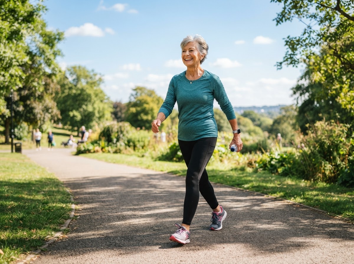 Direct Anterior Hip Replacement — lifestyle recovery photo