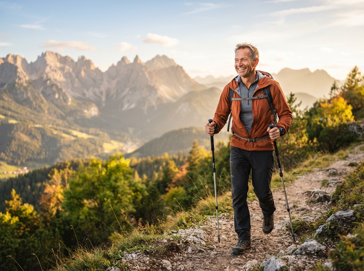 Active patient enjoying life after Partial Knee Replacement with Dr. Ali H. Sobh, MD