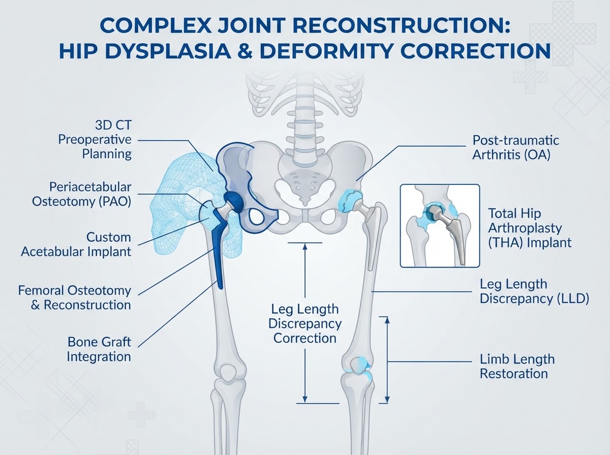 Adult Reconstruction anatomical illustration