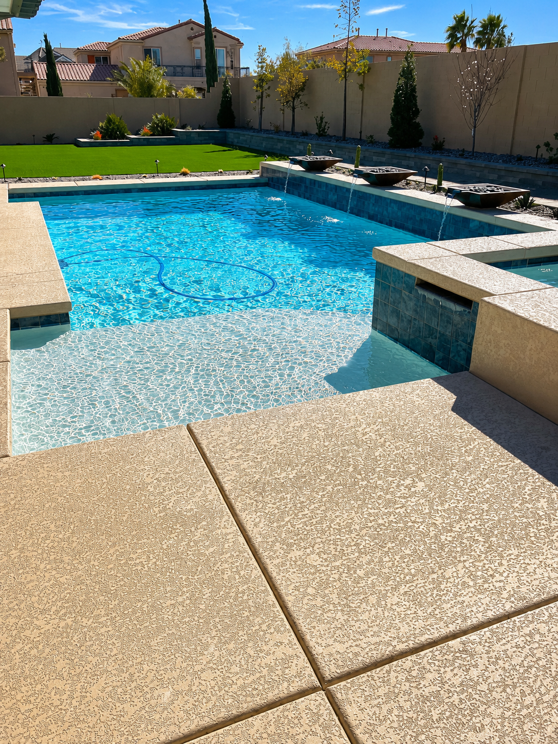 Pool service in Fort Mill SC backyard pool