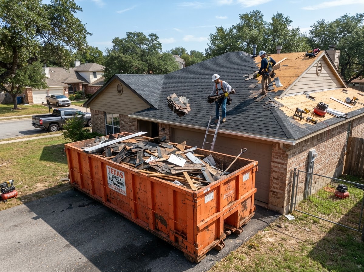 Roofing Dumpster Rentals