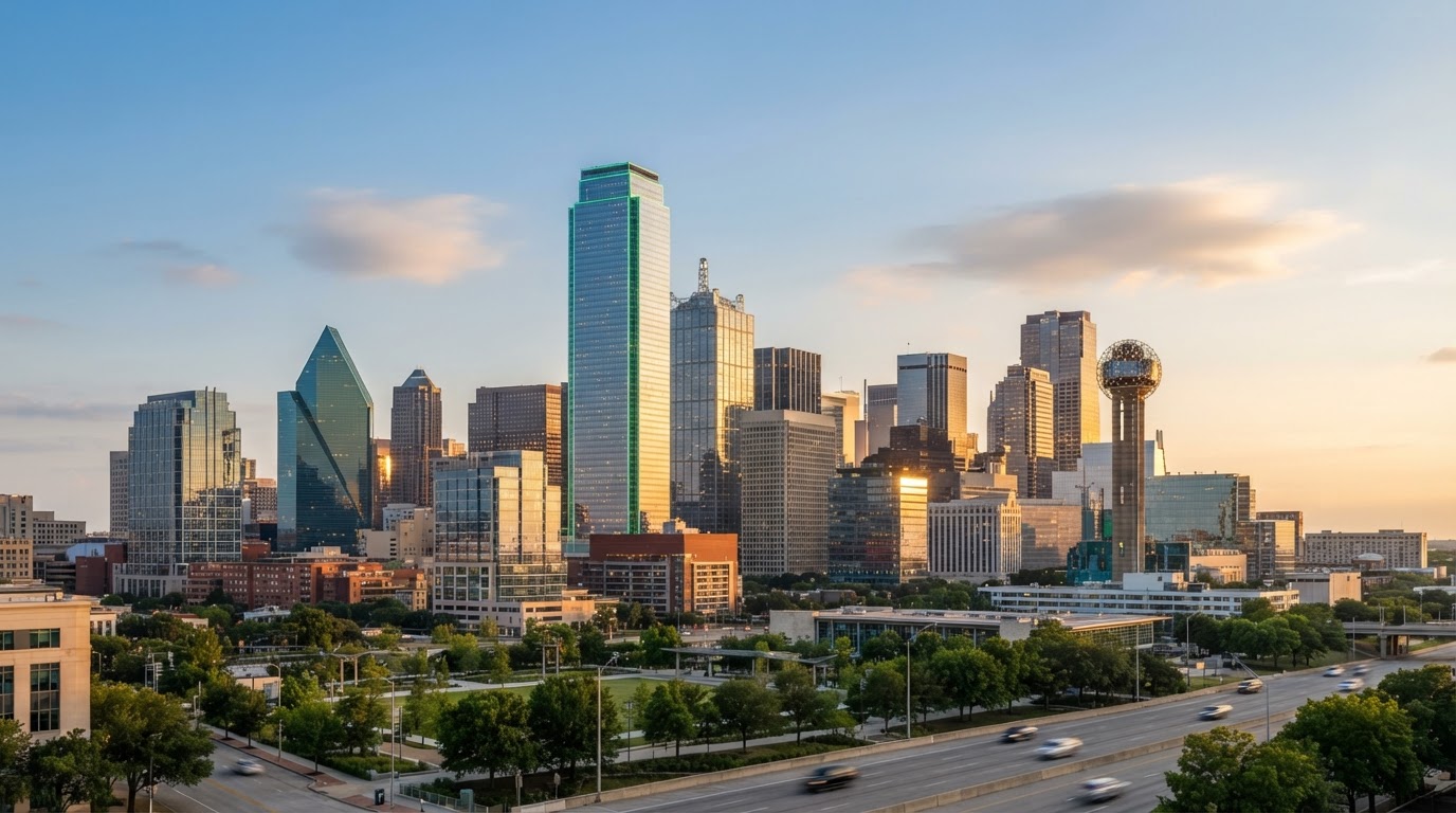 Dallas skyline - JMD Signature Real Estate Group