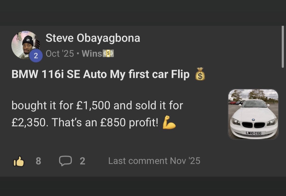 £1,800 Profit on Mercedes A-Class