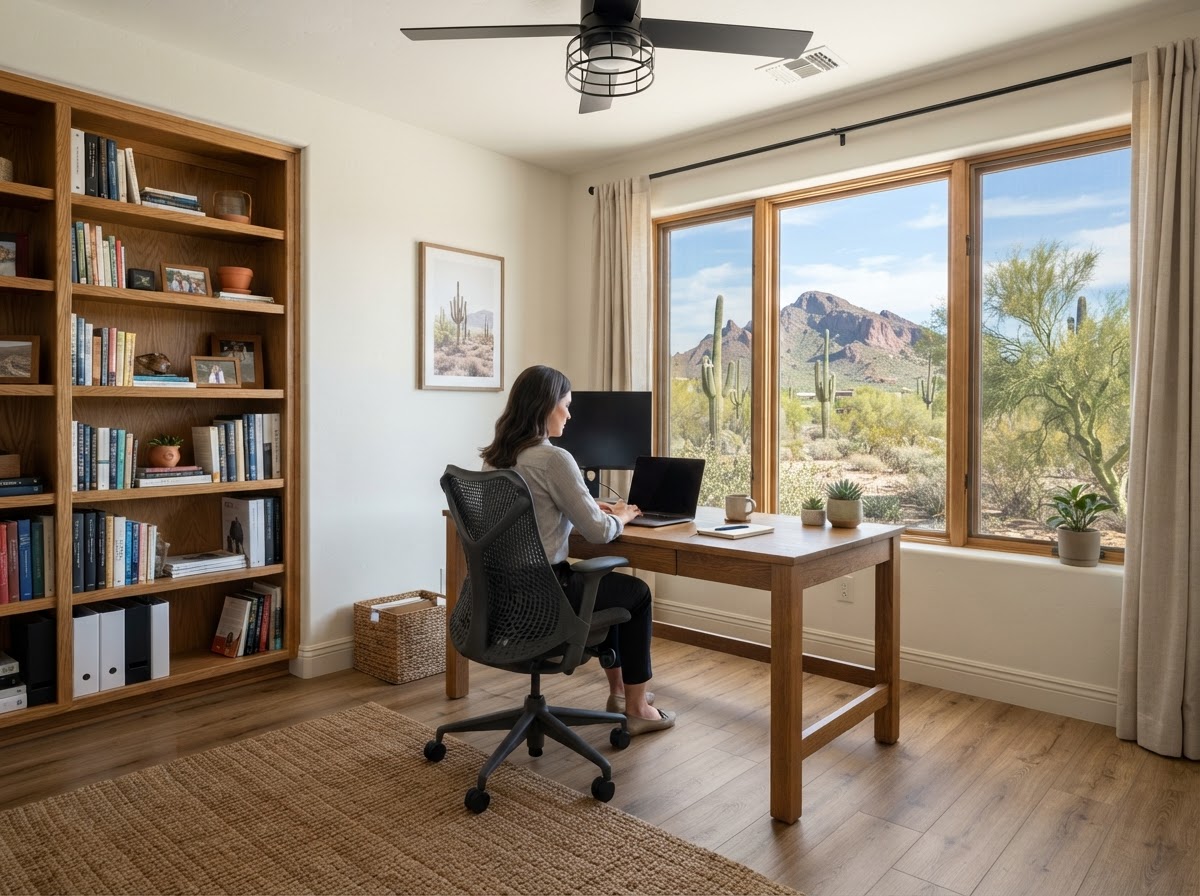 Durable Wood-Look Laminate Plank project by G5E Flooring in Gilbert, AZ