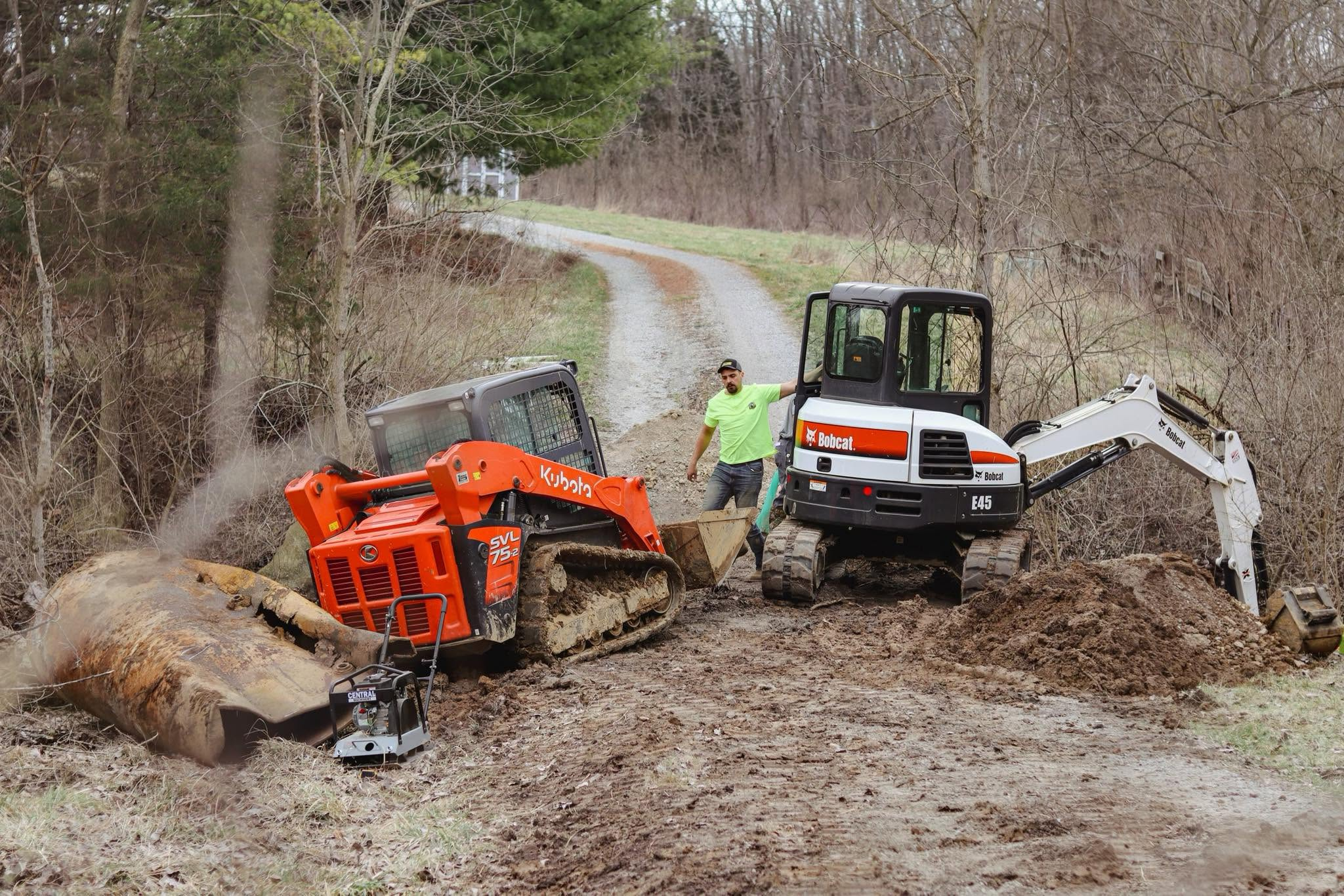 Ditch Clearing & Drainage Excavation - Xenia, OH