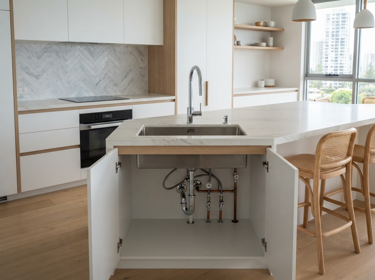 Plumber ASAP work van and equipment for Gold Coast plumbing jobs