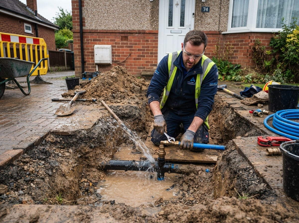 Underground Water Leak Repairs - Elite Plumbing Specialists Derby