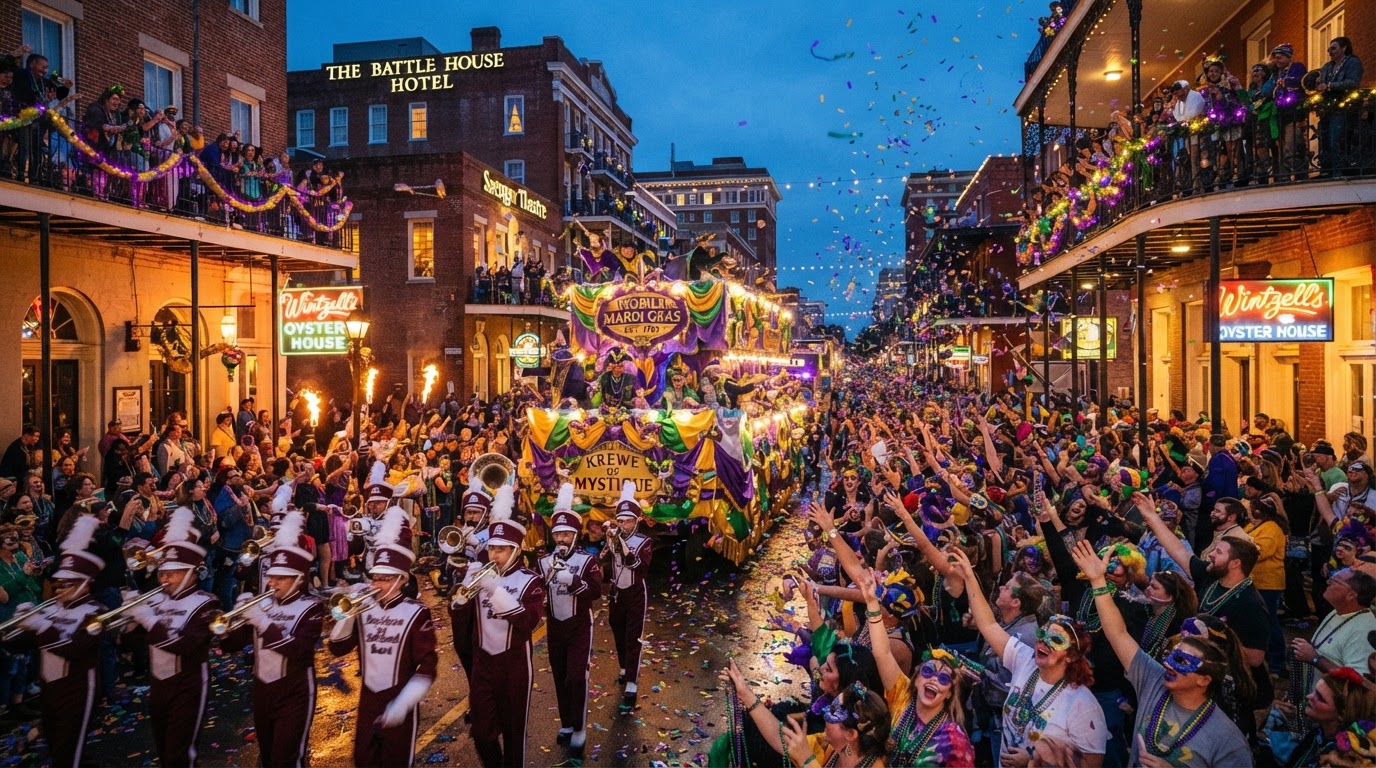 Mobile, AL Mardi Gras parades