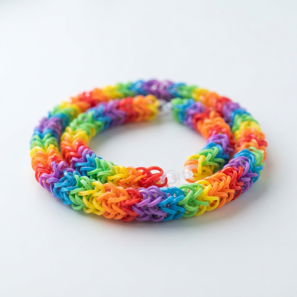 Rainbow Loom Necklace