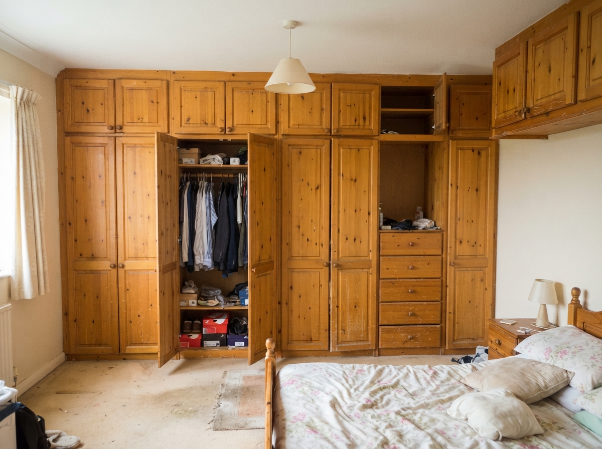 Fitted Wardrobes & Bedroom Unit Before