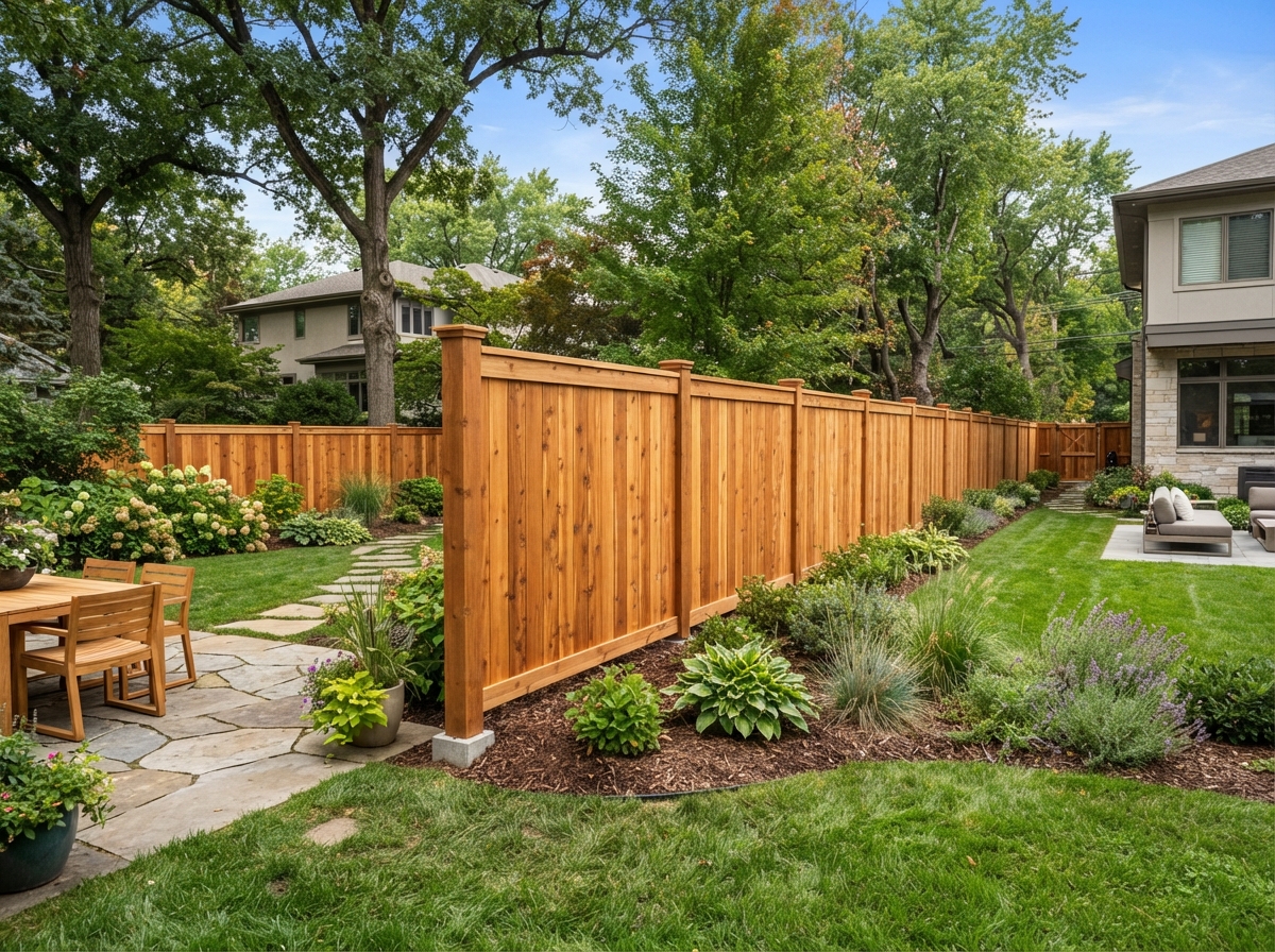 Wood Fence Installation project by Dougy Construction in New York City