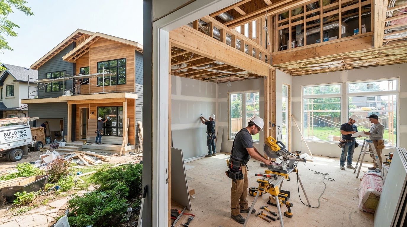 Full House Renovation Checklist: Interior & Exterior