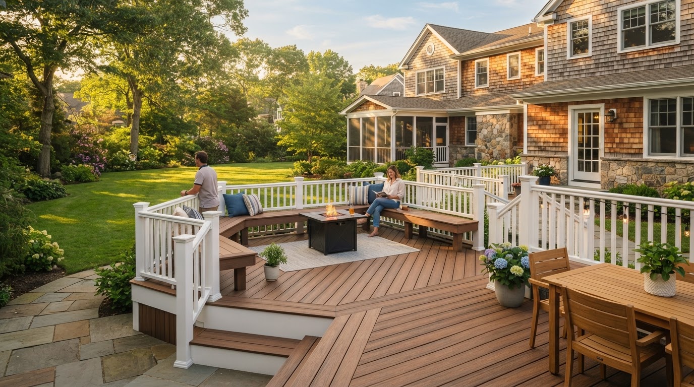Custom Deck Design & Building in Valley Stream, NY