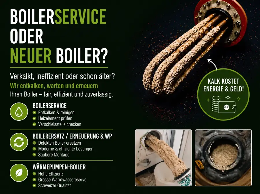 Boiler Service & Entkalkung
