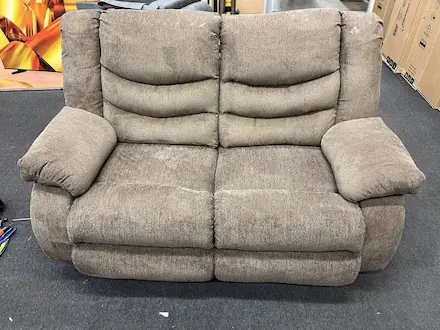 After: Loveseat Seat Casings Replaced