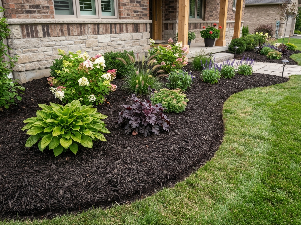 After Mulch Installation in New Port Richey, FL