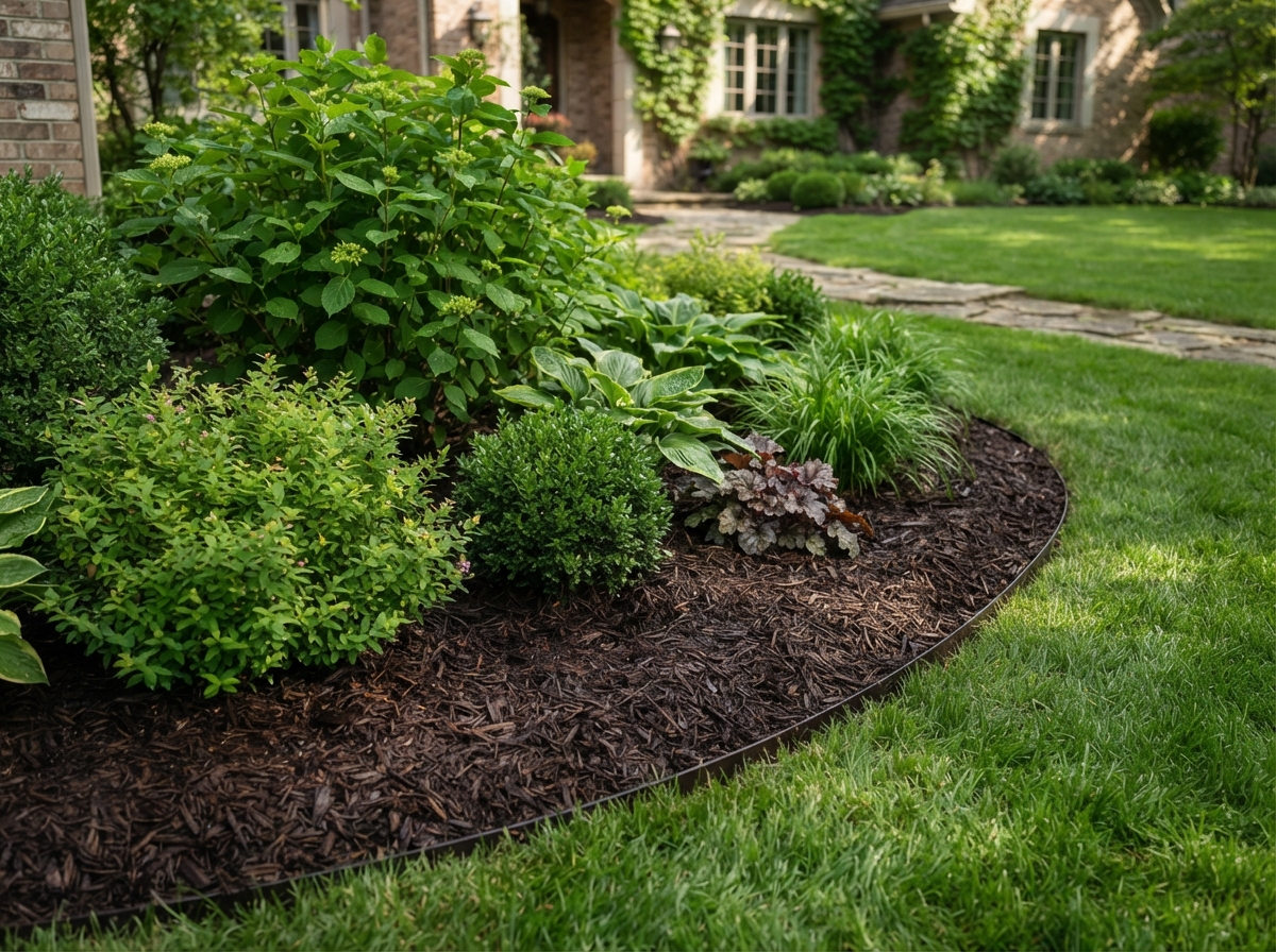 Mulch work by Blue Robin Tree & Lawn Service