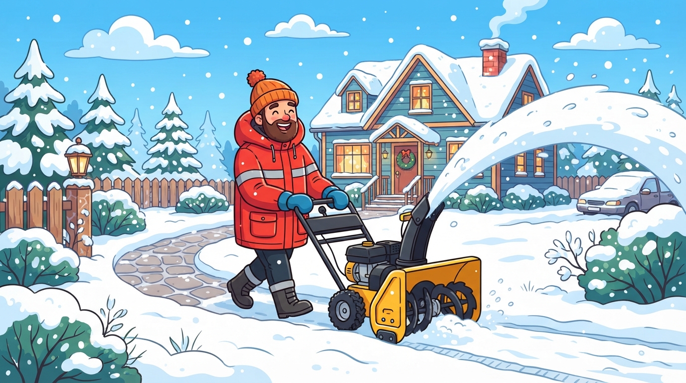 Should I Hire a Snow Blowing Service in Western New York? — G.I. John's Hauling guide for Western New York homeowners
