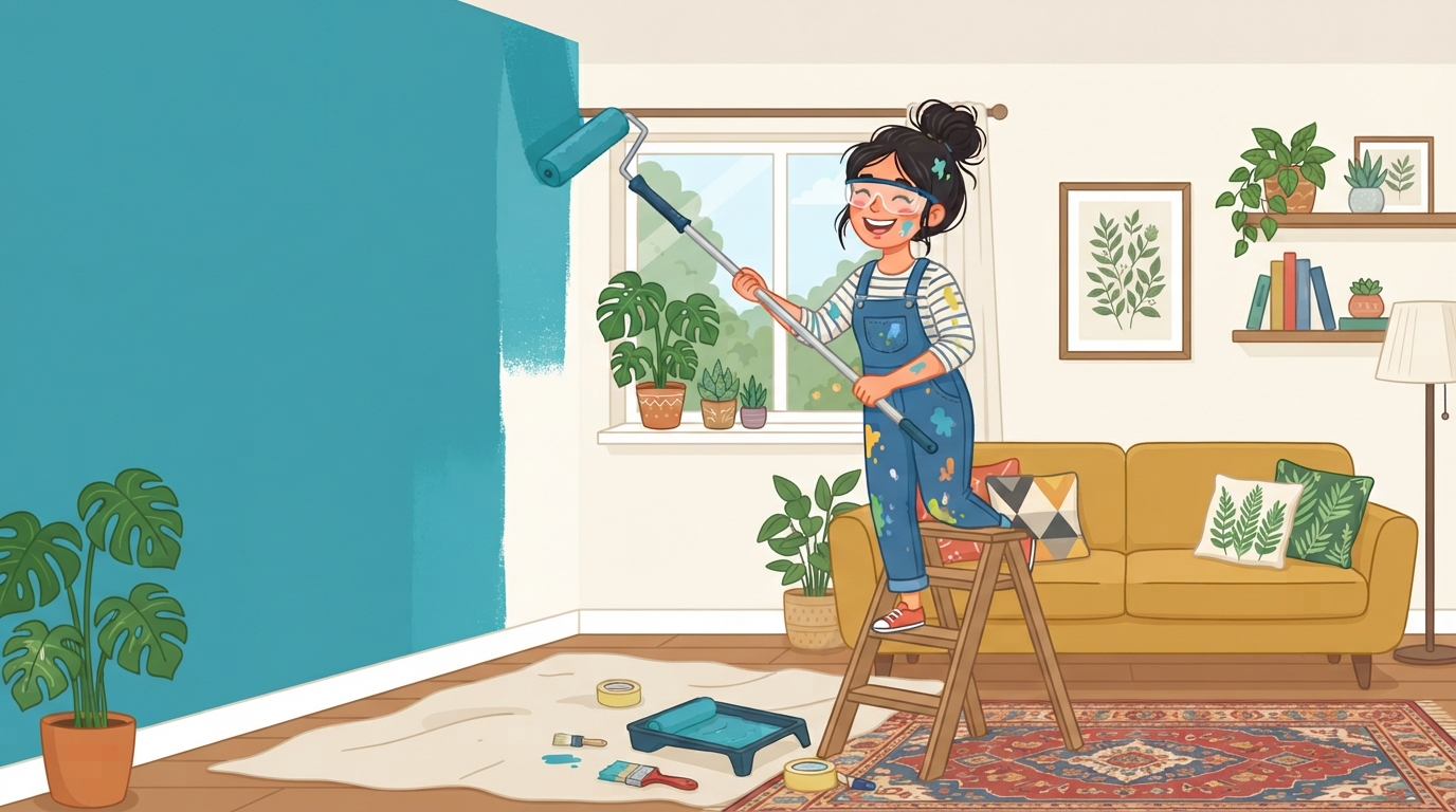 Can I Paint My Home's Interior During a Western New York Winter? — G.I. John's Hauling guide for Western New York homeowners