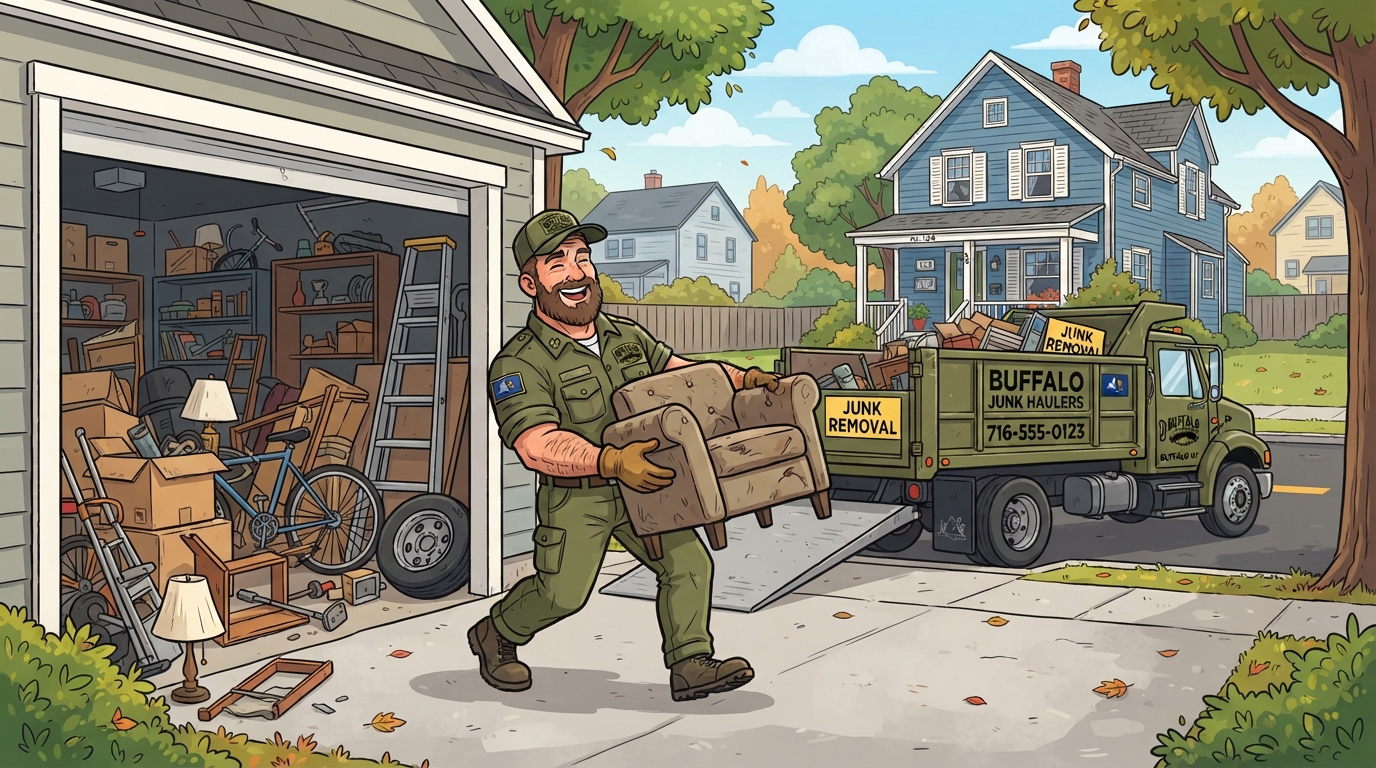 How Much Does Junk Removal Cost in Western New York? — G.I. John's Hauling guide for Western New York homeowners