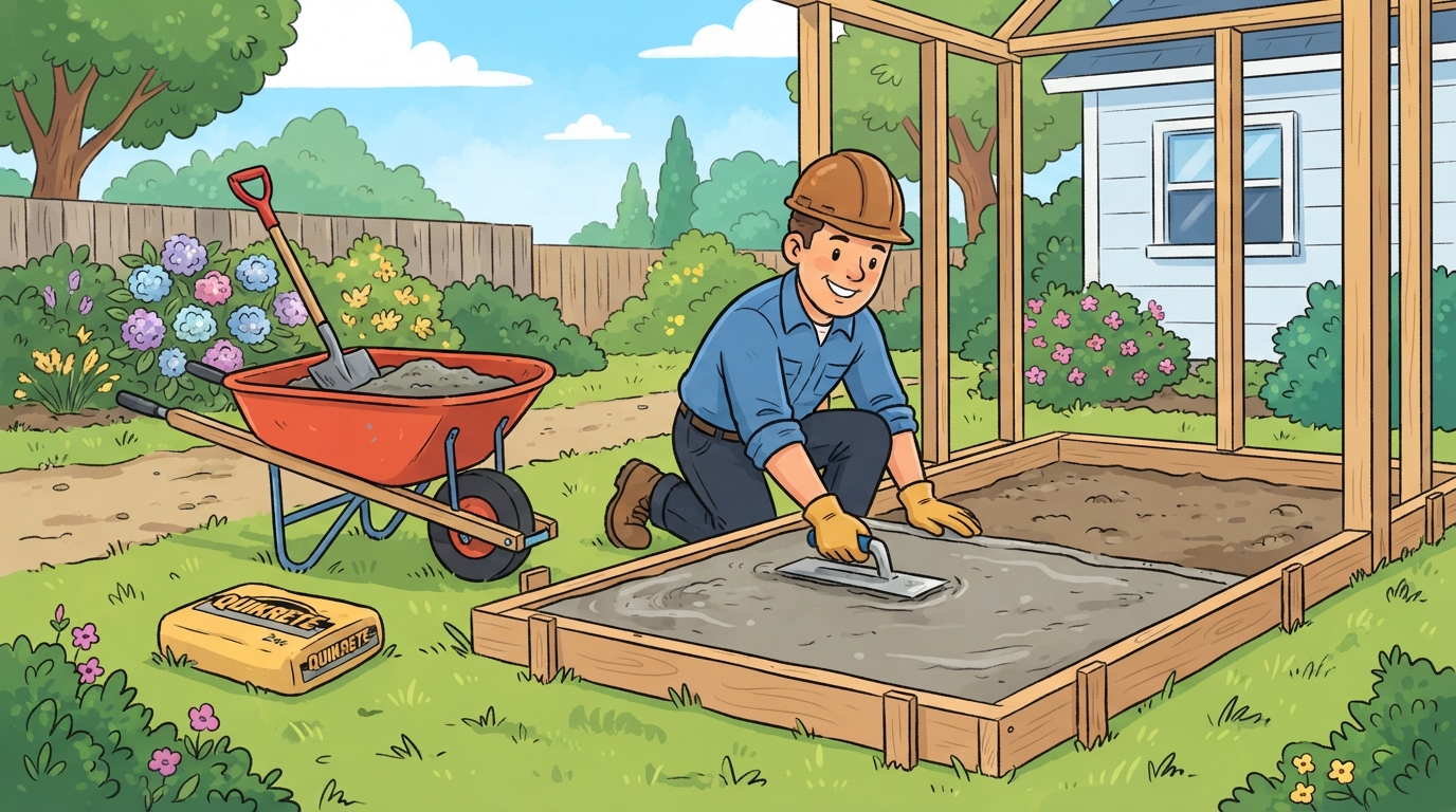 Do I Need a Concrete Pad for My Shed in Western New York? — G.I. John's Hauling guide for Western New York homeowners