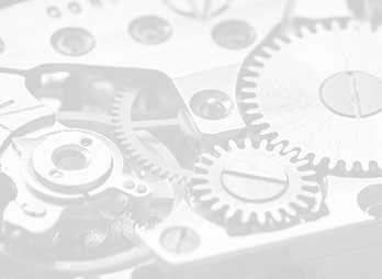 Macro photograph of a mechanical watch movement with visible gears and components