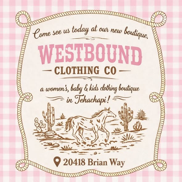 Westbound Clothing Co. Tehachapi Store Interior