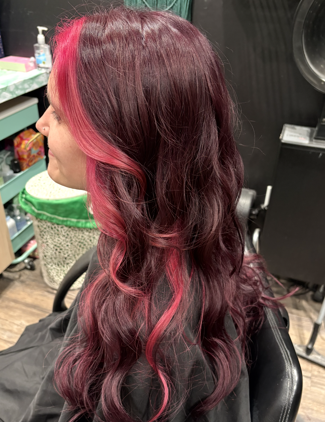 Hair styling work by Megan Pastiva — 2 of 3