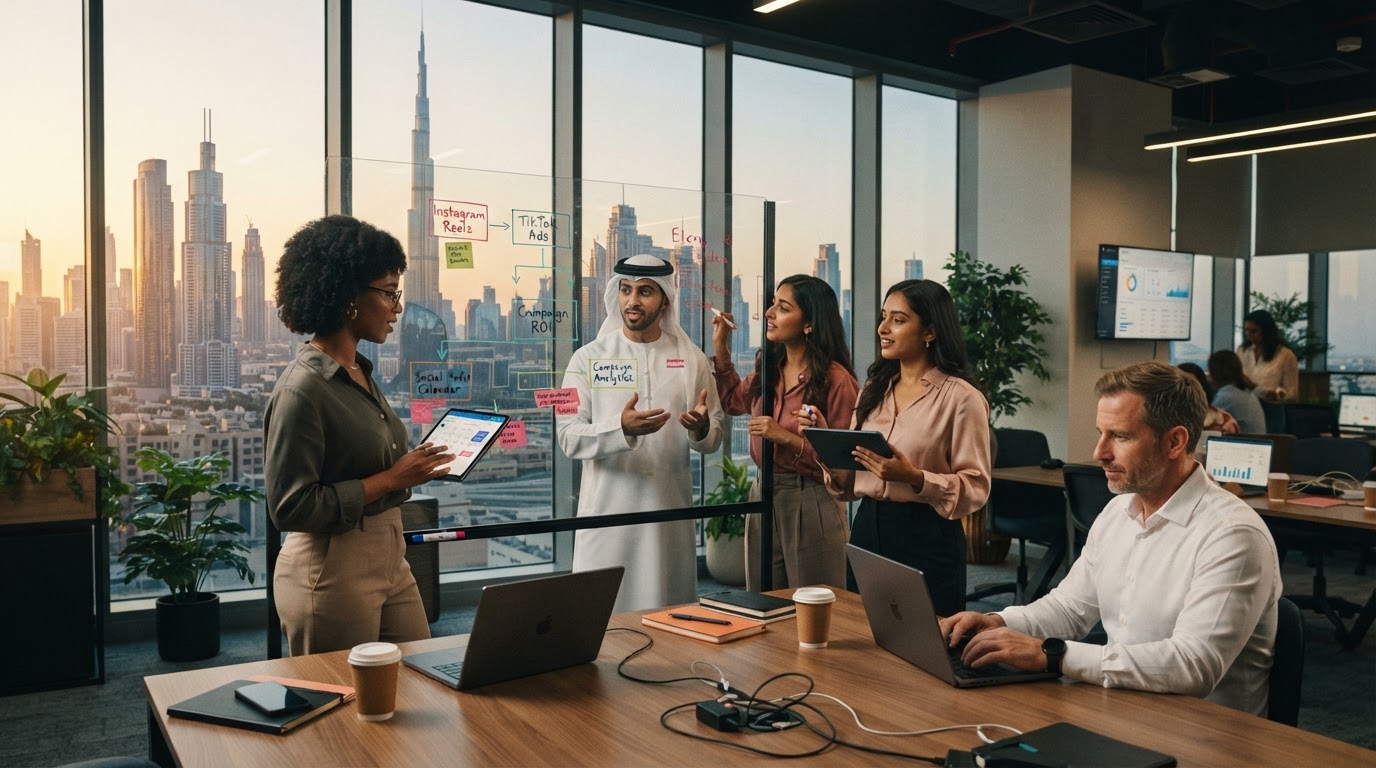 Content marketing company in Dubai helping businesses generate more leads with blogs, videos and guides