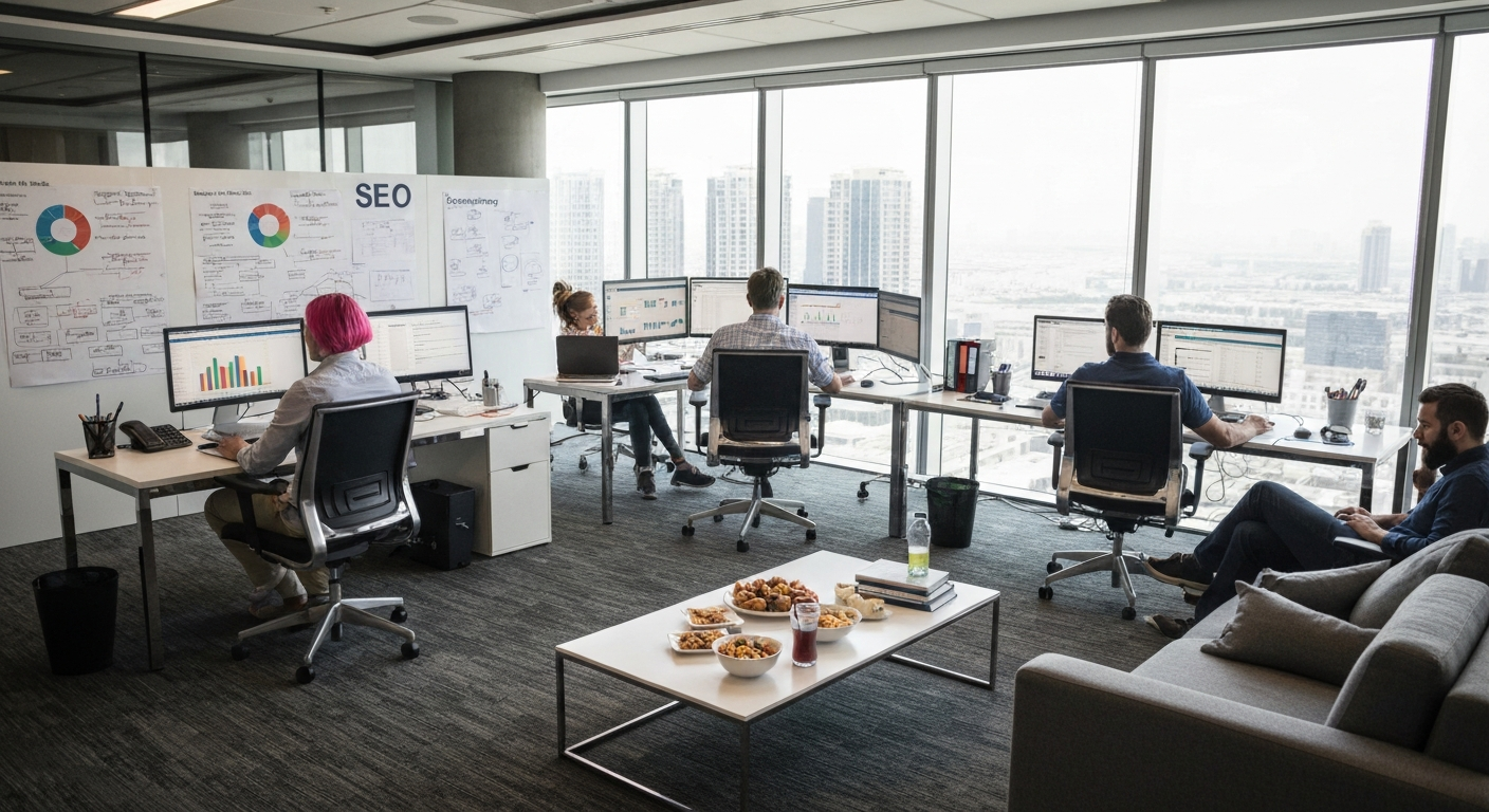 SEO companies in Dubai comparison showing how Webshure helps businesses grow search rankings