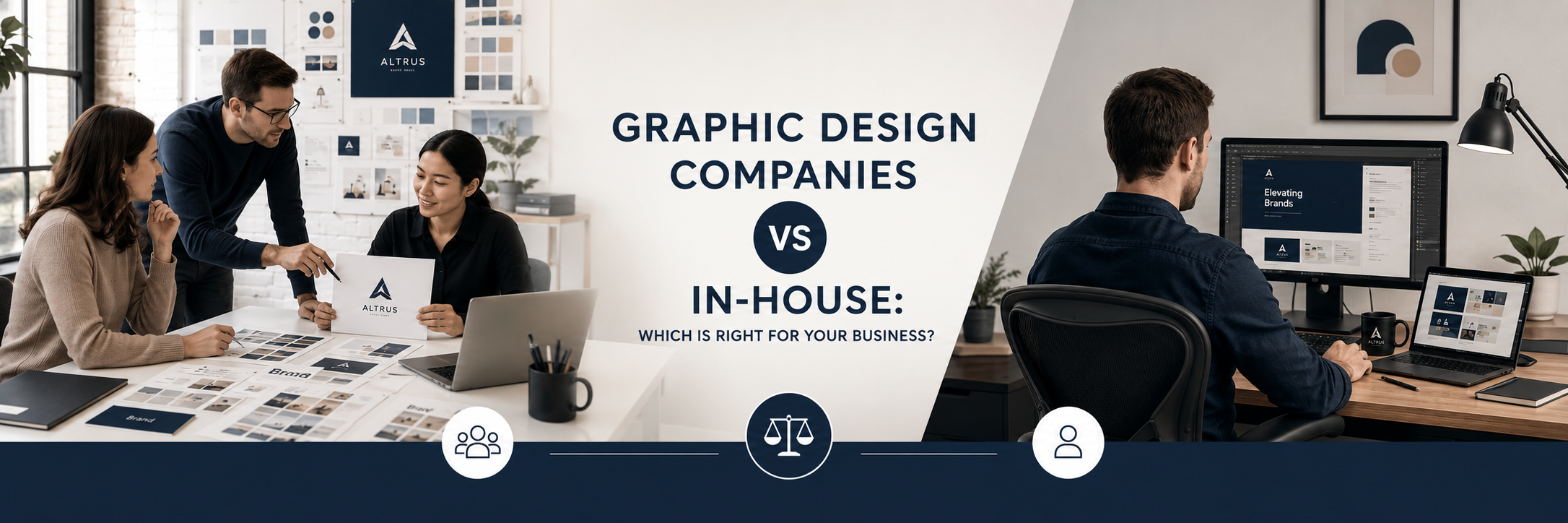 Graphic design companies vs in-house