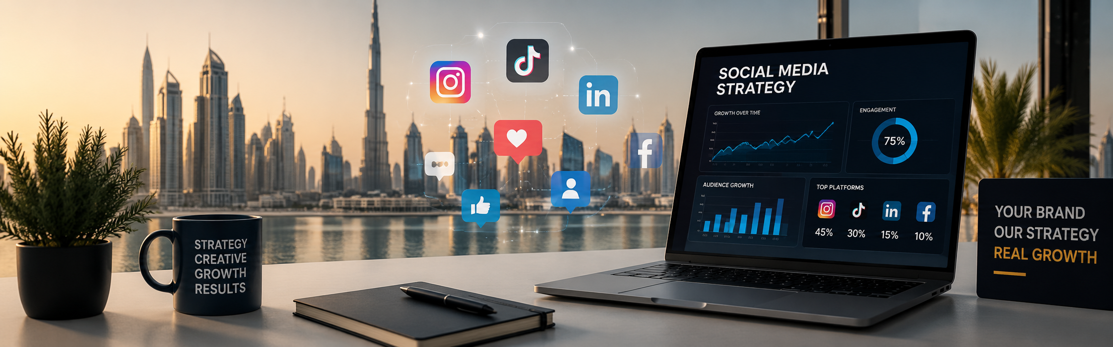 Social media marketing companies in Dubai running data-driven campaigns that generate leads with Webshure