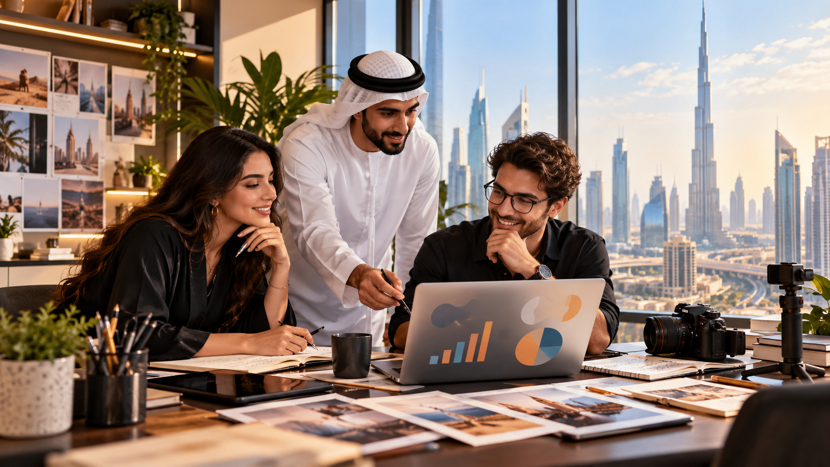 Content marketing agency in Dubai showing why skilled human writers still win over AI generated blog articles