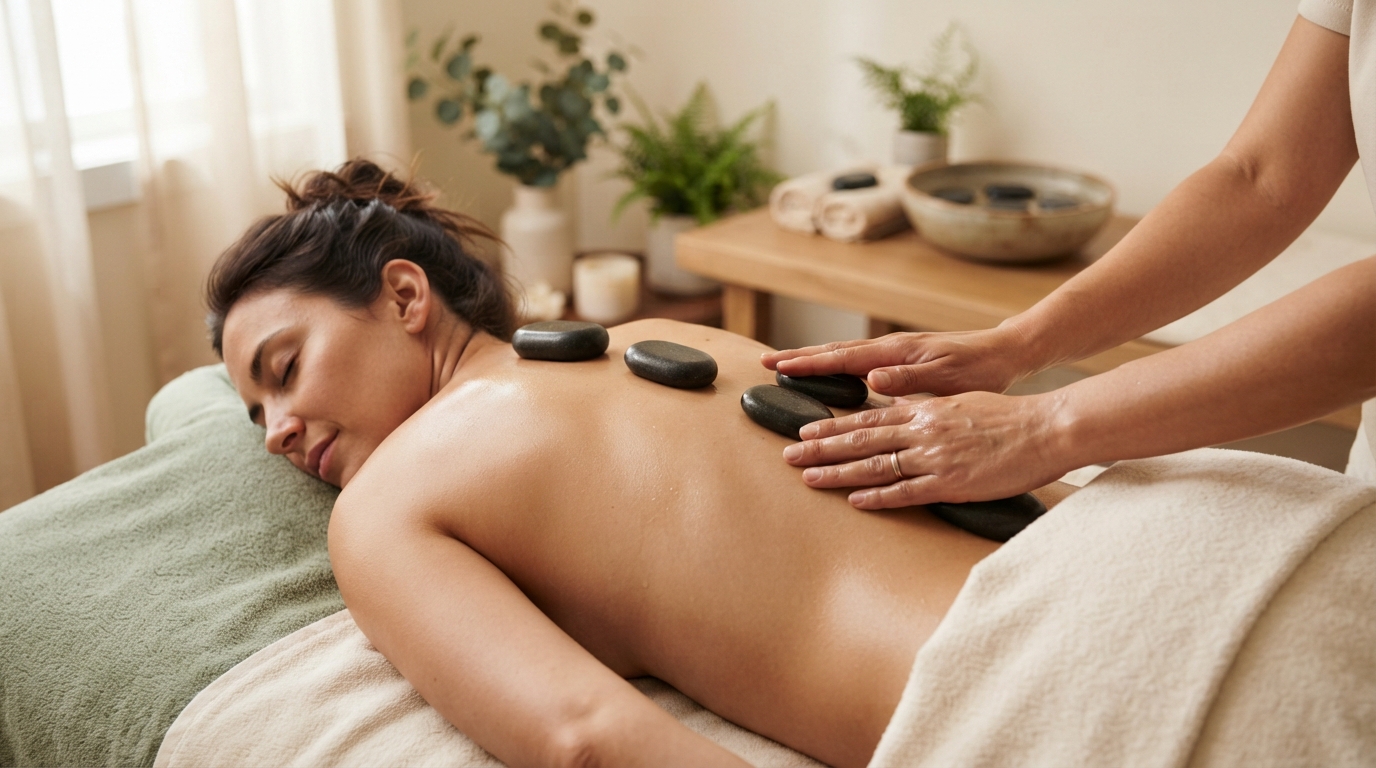 Holistic massage therapy at Moseley Aesthetics in Birmingham