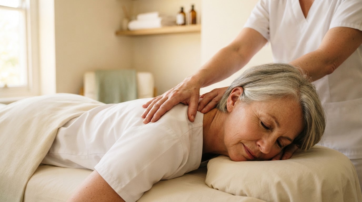 Holistic massage therapy at Moseley Aesthetics in Birmingham