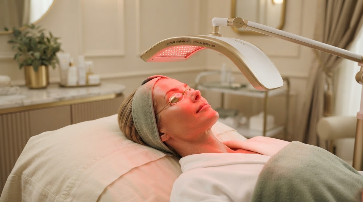 Red light therapy at Moseley Aesthetics in Birmingham
