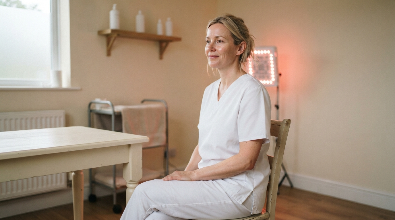 Red light therapy at Moseley Aesthetics in Birmingham