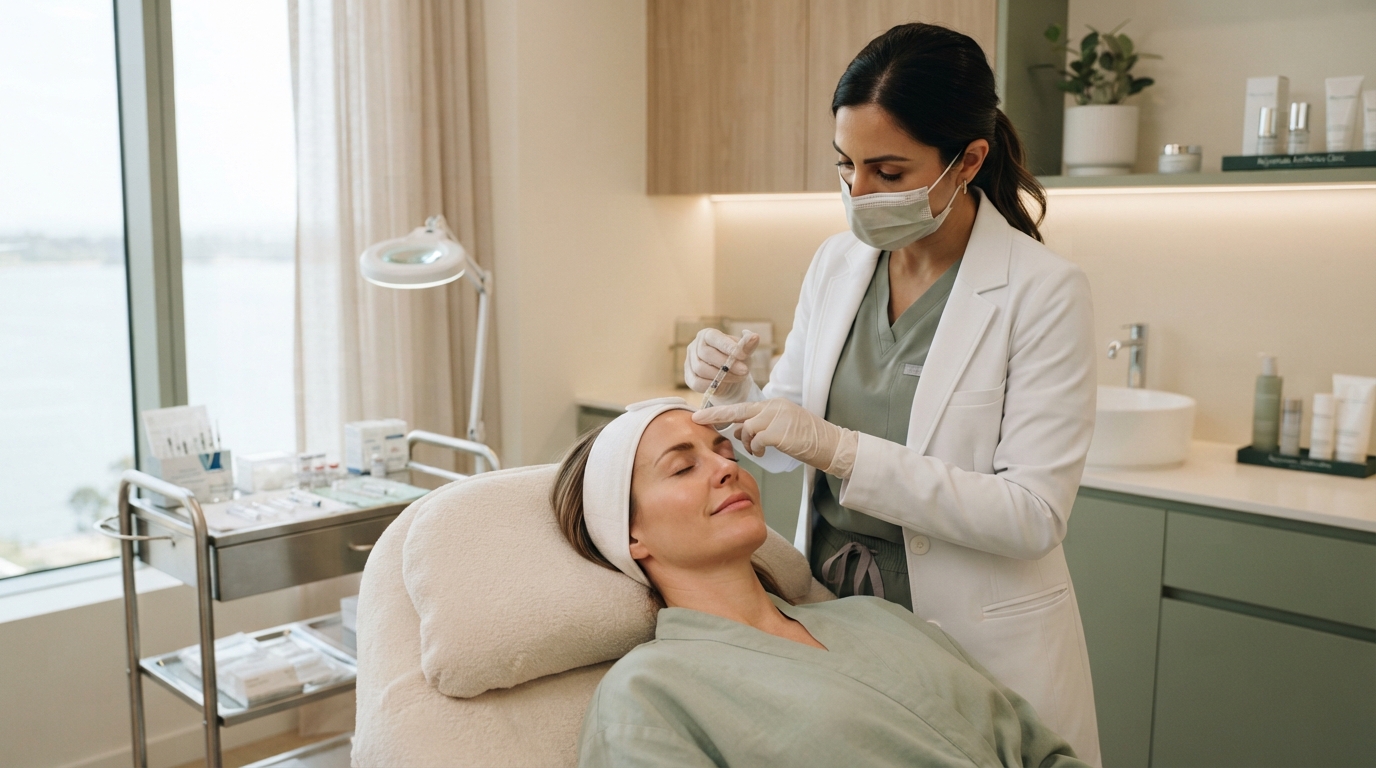 Anti-wrinkle treatment at Moseley Aesthetics in Birmingham