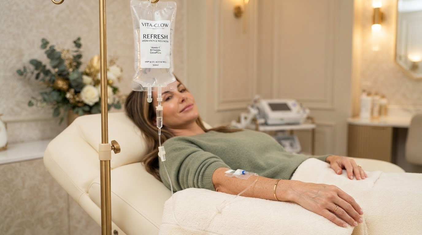 IV nutrient therapy at Moseley Aesthetics in Birmingham